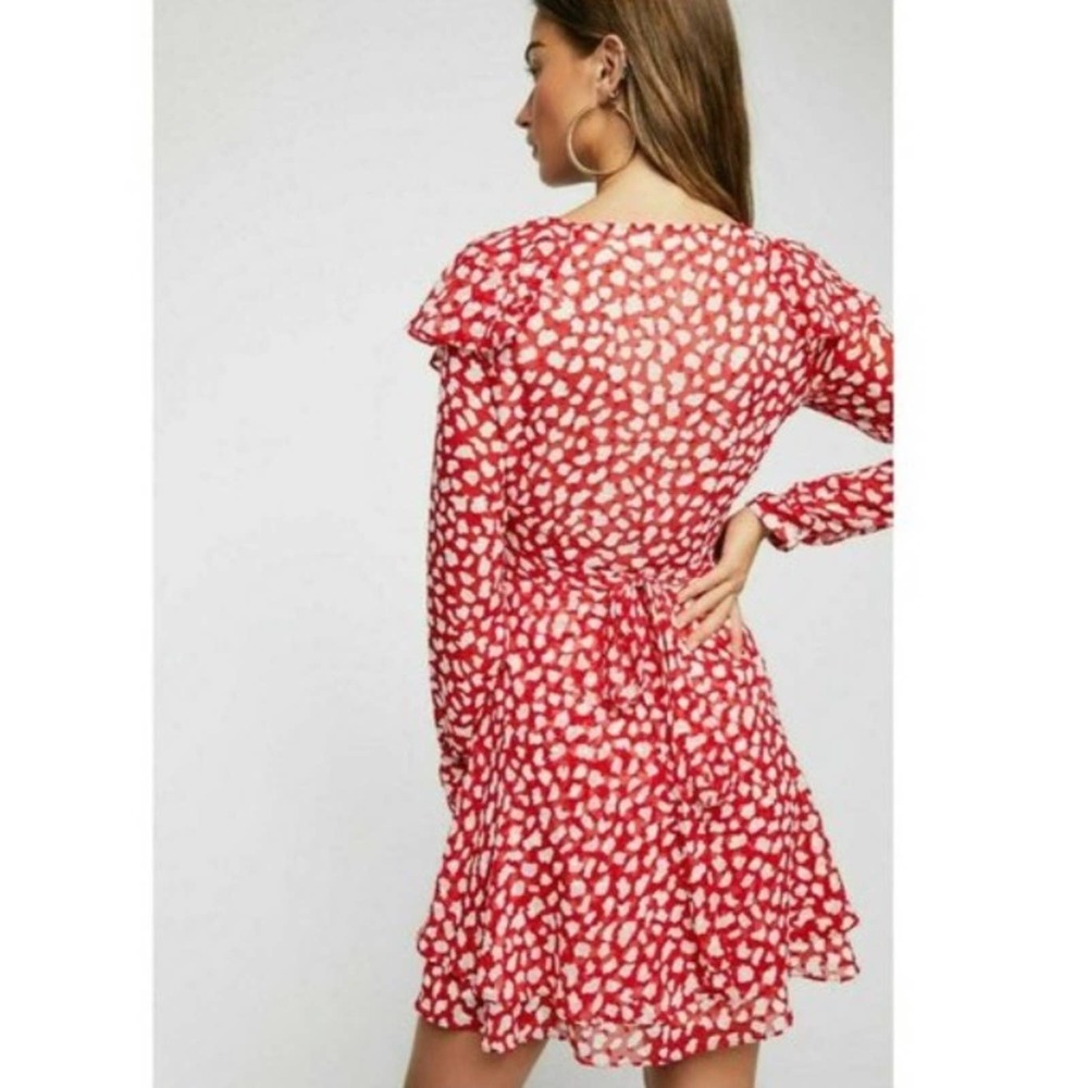 Free People Red Frenchie Dress - Picture 3 of 9